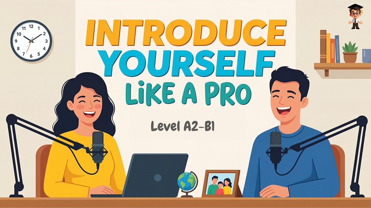 Tell Me About Yourself in English | Easy Conversation Practice for Beginners | English Podcast