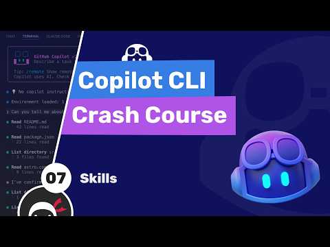 Copilot CLI Tutorial #7 - Skills