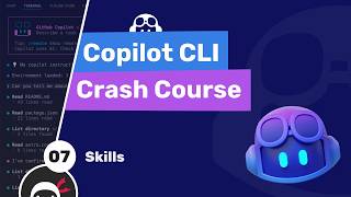 [Net Ninja] Copilot CLI Tutorial #7 - Skills