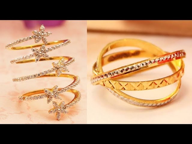 Latest Gold Spiral Finger Rings For Women | Spiral Gold Ring Designs -  YouTube