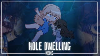 Hole Dwelling meme || FNAF X Gacha || Tales From The Pizzaplex: Drowning Resimi