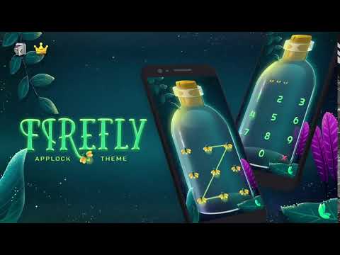 AppLock Live Theme Firefly – Paid Theme