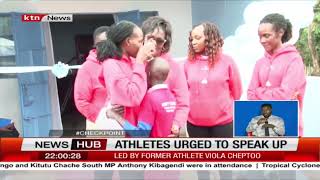 Athletes urged to speak up against gender based violence