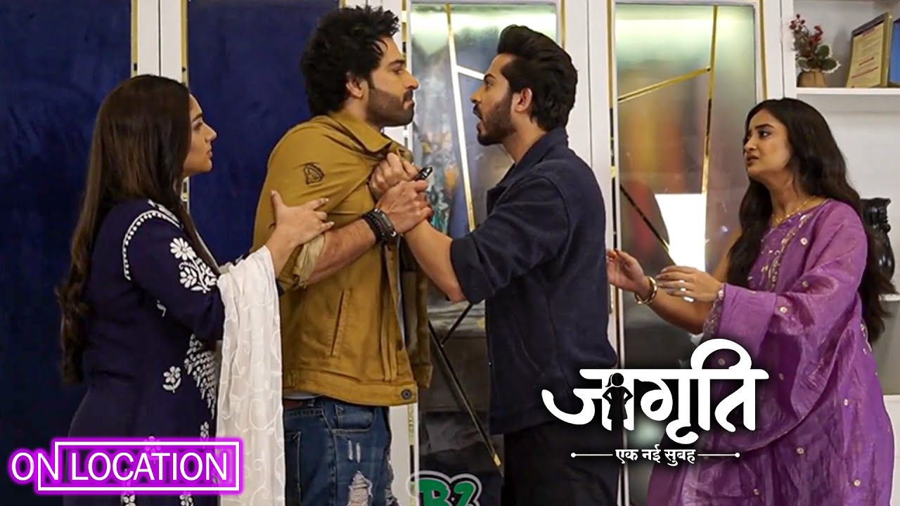 Jagriti Ek Nayi Subah | Suraj को हुआ Akash पर शक , पकड़ा कॉलर | On Location | Zee TV