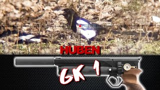 I Shot Heavy Airgun Pellets at Pests out of the Huben GK1 Pistol