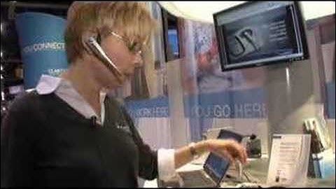CES 2008 Plantronics Hands-free system Calisto Aving