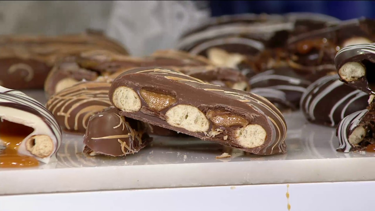 Landies Candies 24 Piece Chocolate Pretzel Collection on QVC YouTube
