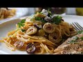 Olive Garlic Chicken Pasta - It's Just The Best Way To Eat