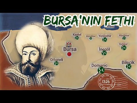 Bursa'nın Fethi Haritalı Anlatım. #Bursa #Osmanlı #Osmanbey #Fetih #Savaş #Tarih #Tarihi #Mapping