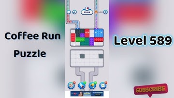☕ Coffee Run Puzzle Level 589 Walkthrough 🔍 | Coffee Run Level 589