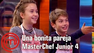 Natalia Y José Enrique, Una Bonita Pareja Masterchef Junior 4 Programa 3