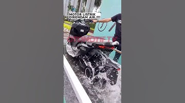 MOTOR LISTRIK DIRENDAM AIR BISA HIDUP..??? #shorts #alvacervo #motorlistrik