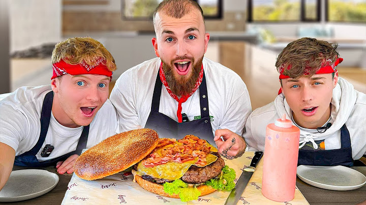 Ik Maakte de Grootste Hamburger van Nederland.. (3 Kilo)