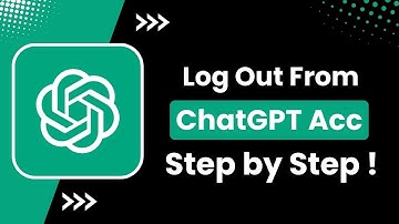 How to Log Out ChatGPT !