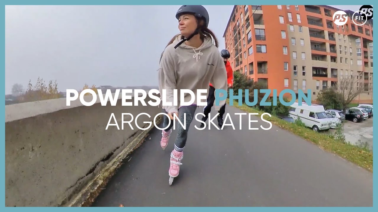 Powerslide Phuzion Argon Black 100 & Rose 100