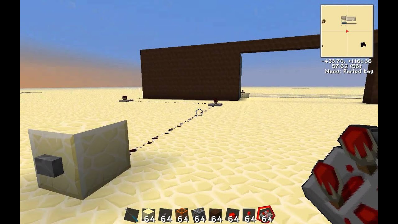 [Redstone in Motion] Horizontal Sliding Door (close only)