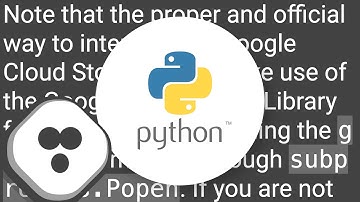 How to run Google gsutil using Python