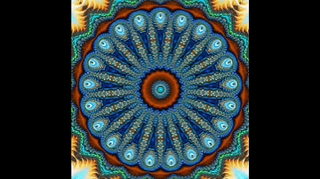 Halloween 2025 Fractal Kaleido Rapid 2 minute UHD animation