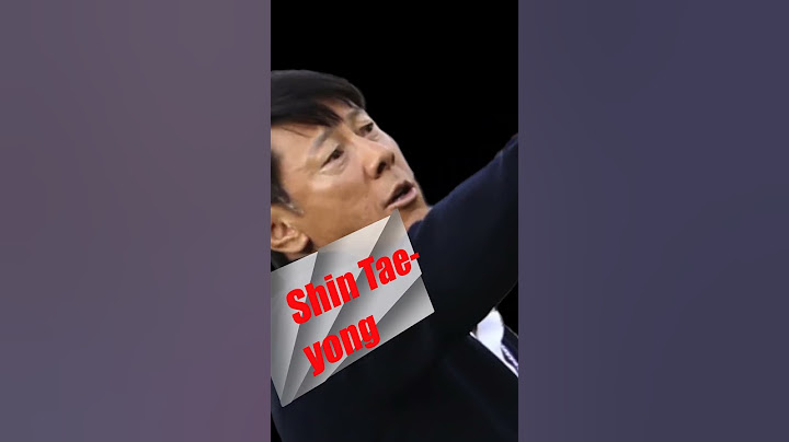 Indonesia has dismissed Shin Tae yong #football