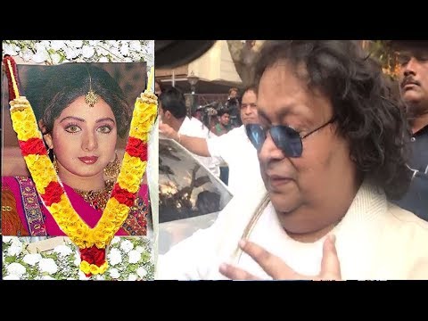Emotional Bappi Lahiri Breaks Down Publicly Talking About Sridevi PASSING AWAY