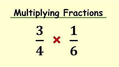 Multiply Fractions Like a Math Genius