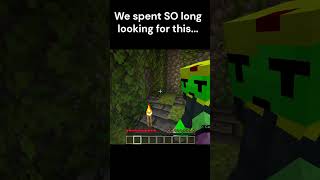 We spent about 10 minutes looking for that #minecraft #gaming #funny #shorts #minecraftmap #maps #yt