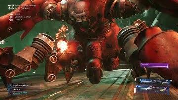 FINAL FANTASY VII REMAKE Scorpion Sentinel Hard Mode