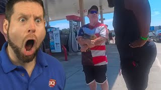 OLD MAN caught trying to BUY IPHONE 14