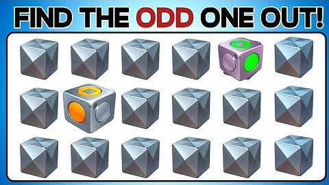 Find the odd one out | Emoji puzzle quiz | How good are your eyes?
