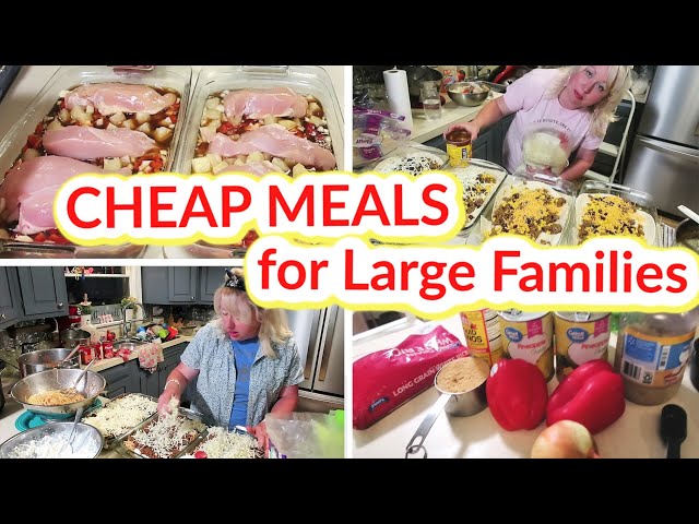 100+ Cheap Crockpot Meals for Large Families - Large Family Table