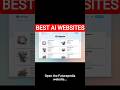 Website That Lists the Best AI Tools 🤯 #aitools #short