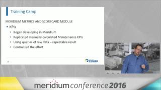 Nova Scotia Power - Meridium Metrics and Scorecards Benefits