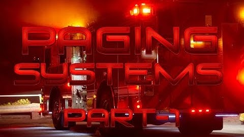 2-tone Paging demonstration with ICOM IC-F5013h, F50mdc and F50V