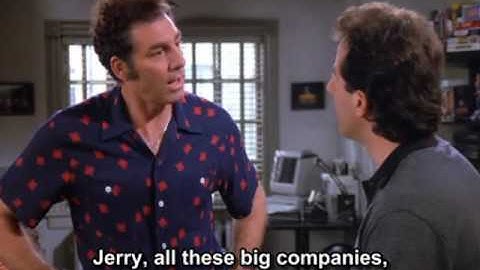 Seinfeld and Kramer about write-off