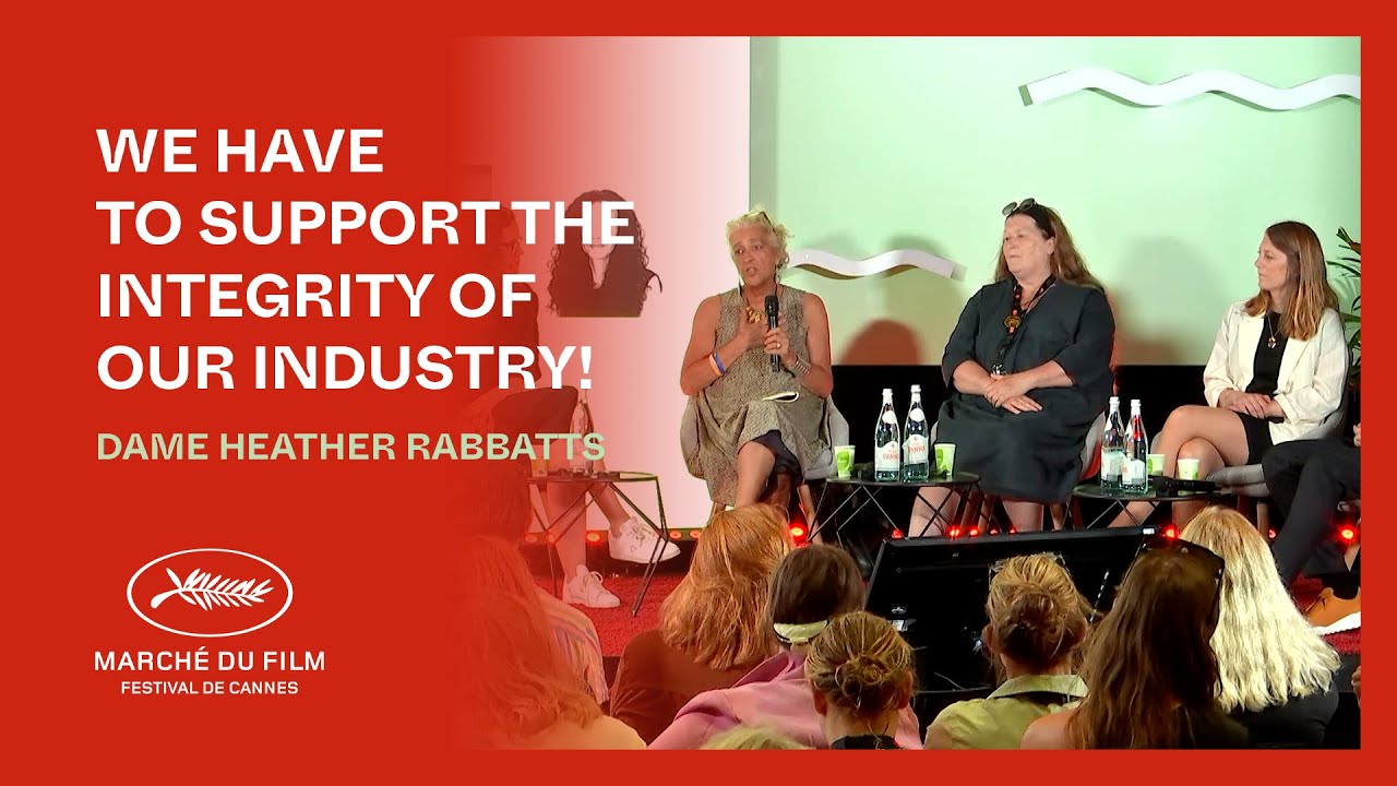 The Swedish Film Institute's Cannes 2022 conference on fostering equity in the film industry, featuring industry leaders discussing representation and inclusion.