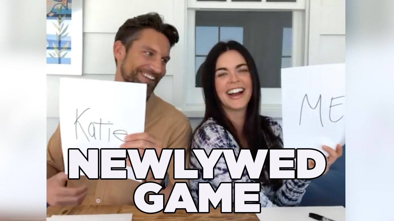 Katie Lee and Ryan Biegel Play the Newlywed Game | What Would Katie Eat? | Food Network