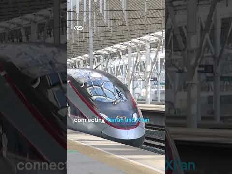 The Speed of These Chinese Trains is Insane