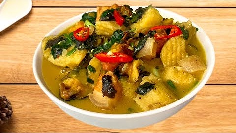 ỐC BƯƠU OM CHUỐI ĐẬU Thơm Ngon Đậm Hương Vị Quê