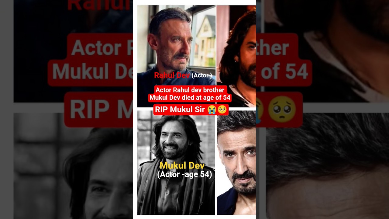 R.I.P Mukul Dev Sir😭🥺