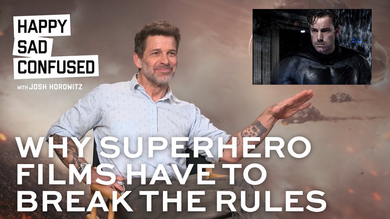 Zack Snyder doesn't care about the BATMAN and SUPERMAN rules