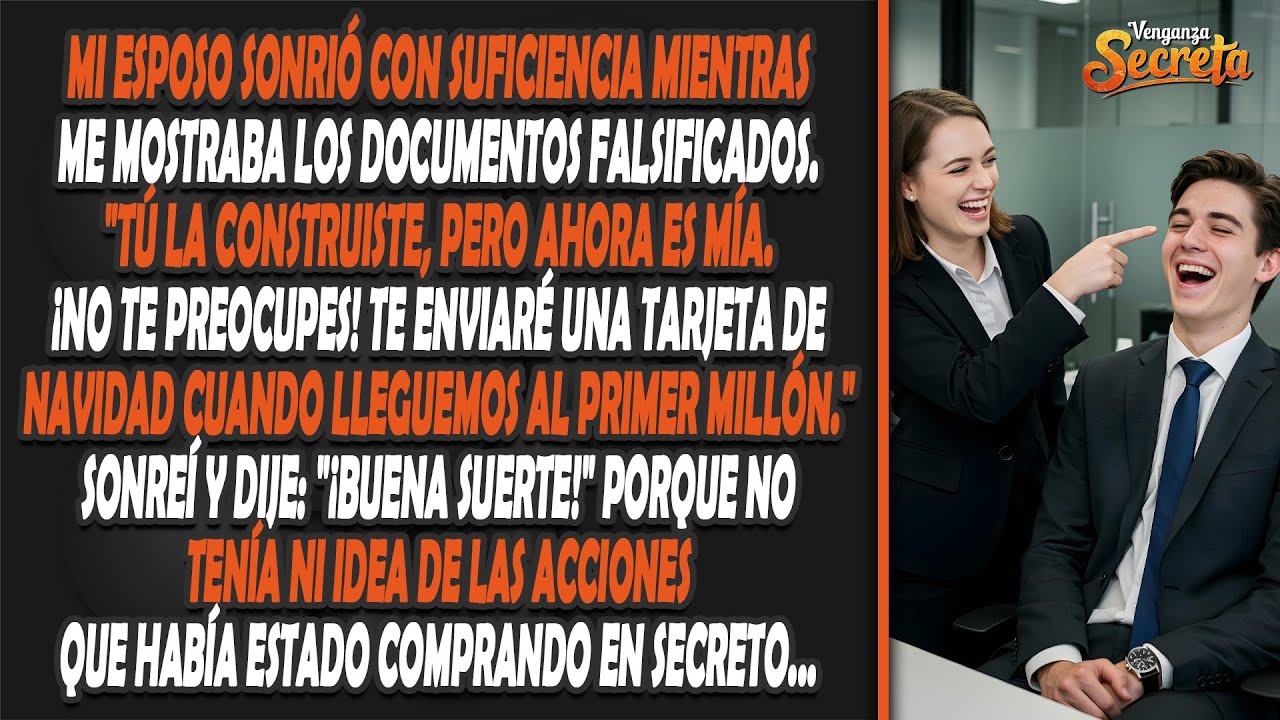 Mi esposo se hizo cargo de mi próspero negocio, pero no tenía idea de que yo era dueña del 80% de...