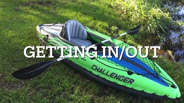 Getting IN/OUT INTEX KAYAK