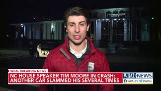 Driver rams into car carrying NC House Speaker Tim Moore