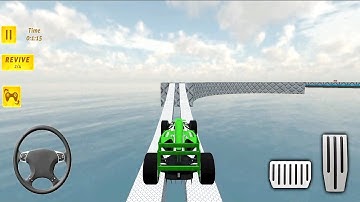 Formula Car Racing Stunts Simulator 2022 #9 - Impossible Car Mega Ramp 3D - Android GamePlay