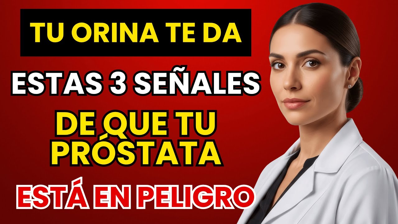 3 Señales en tu ORINA que son un AVISO URGENTE de tu PRÓSTATA (La #1 es la más ignorada)