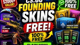 I FOUND FREE SKINS ON KEYDROP!! KEYDROP PROMO CODE!