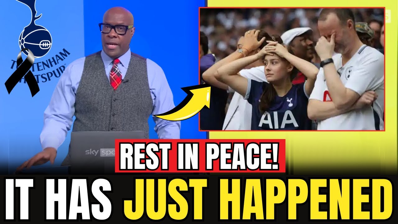 SHOCKING NEWS! FOOTBALL WORLD IN MOURNING AFTER DEVASTATING LOSS! SPURS ...
