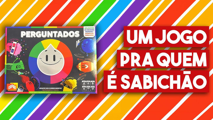 Perguntados Jogo de Tabuleiro Conhecimentos Gerais 360 Perguntas