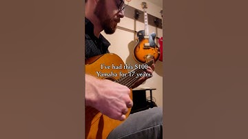 Cheap Yamaha’s are tanks 💪🏼 #autumnleaves #jazzguitar #fingerstyleguitar #acousticguitar