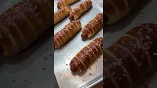 We cant get enough of Rees Pretzel Dogs 🥨🌭